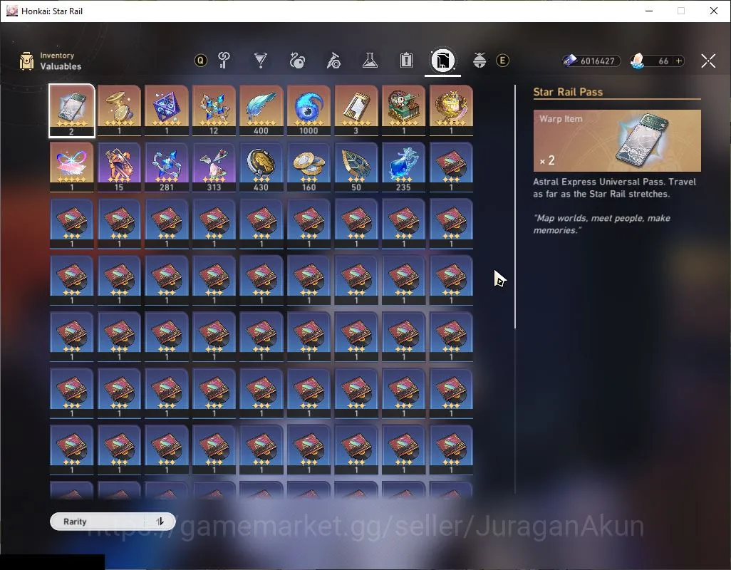 Honkai Star Rail Accounts End Game Asia |TL 70|13 limit|[FireFly E1+Sign,Ruan Mei 3