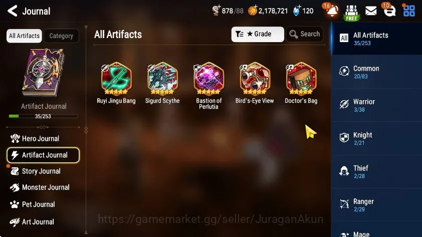 Epic Seven Accounts Starter Global Unverif|ML LRkrau,RequimRoana,JKlise 4