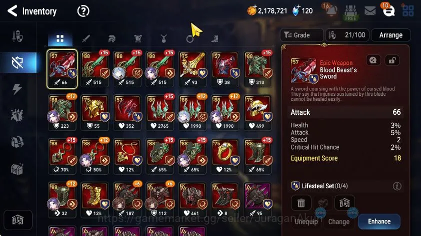 Epic Seven Accounts Starter Global Unverif|ML LRkrau,RequimRoana,JKlise 5