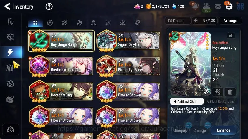 Epic Seven Accounts Starter Global Unverif|ML LRkrau,RequimRoana,JKlise 6