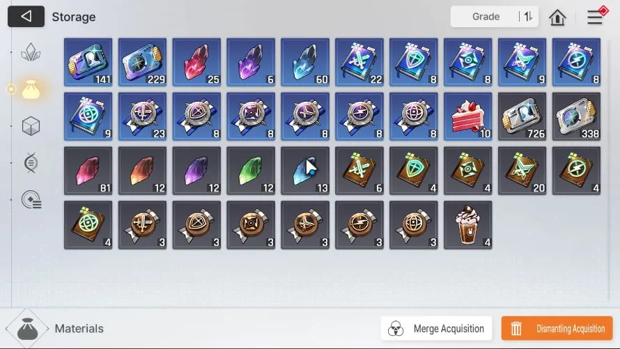 Chaos Zero Nightmare Accounts GLOBAL Lv20|4 SSR(Luke Orlea Meilin Haru) 8SR(MikaM2,BerylM3,TressaM3,Etc) 13SR 3