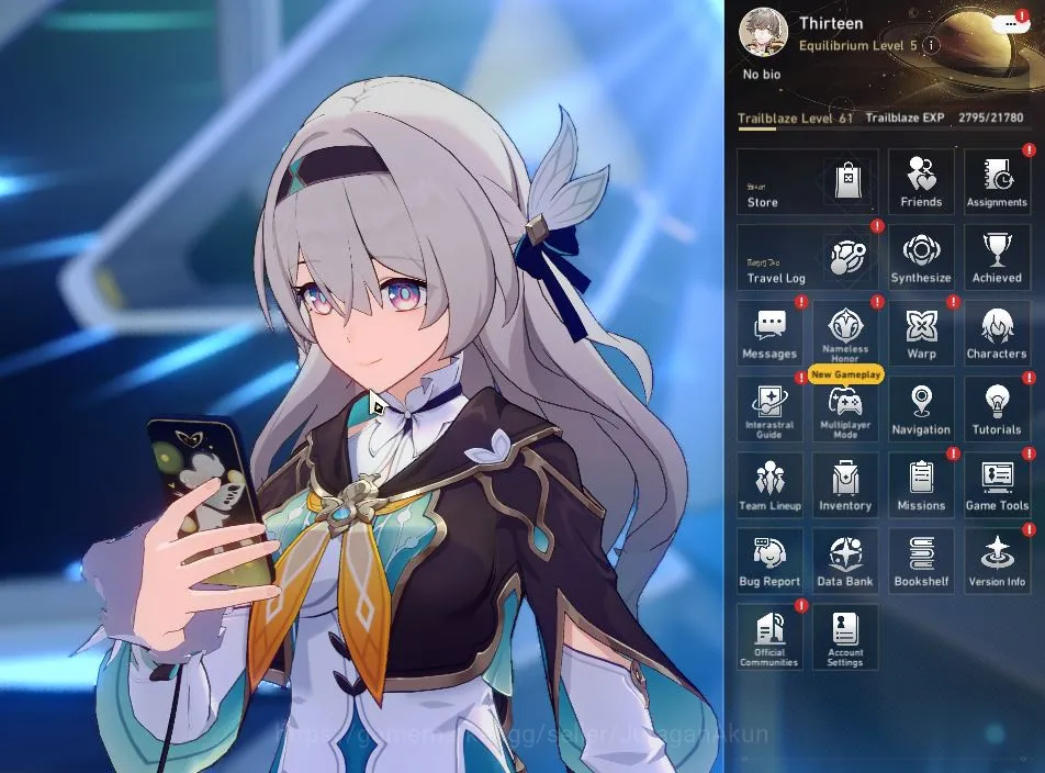 Honkai Star Rail Mid Game ASIA | TL 61 | 4 Limited | [The Dahlia,Firefly]+Si image 1