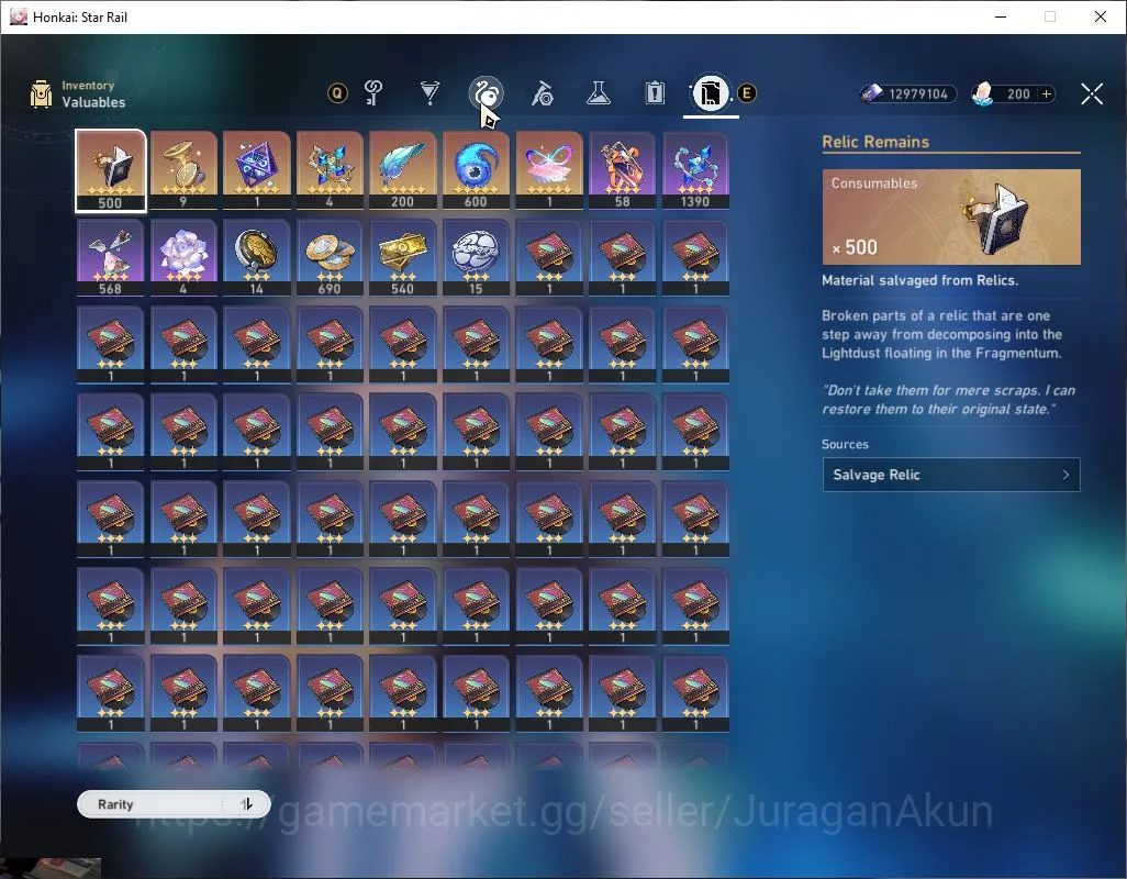 Honkai Star Rail Accounts Mid Game ASIA | TL 61 | 4 Limited | [The Dahlia,Firefly]+Sign,DanHeng PT,Archer | Amphoreus | MC 3