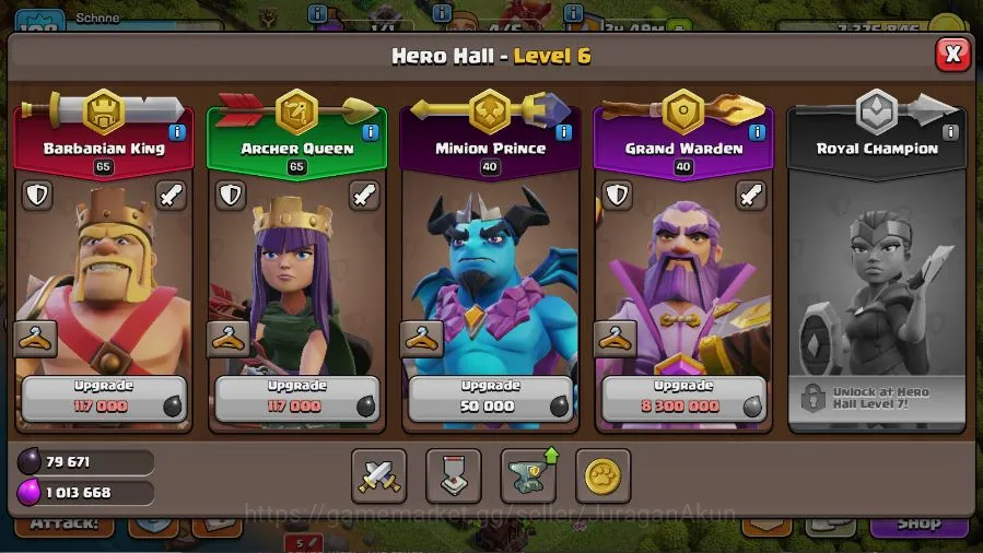 Clash of Clans Accounts TH 13-BH 5|LV 108|Wizard 12|HH 6|BK 65,AQ 65,GW 40 image 4