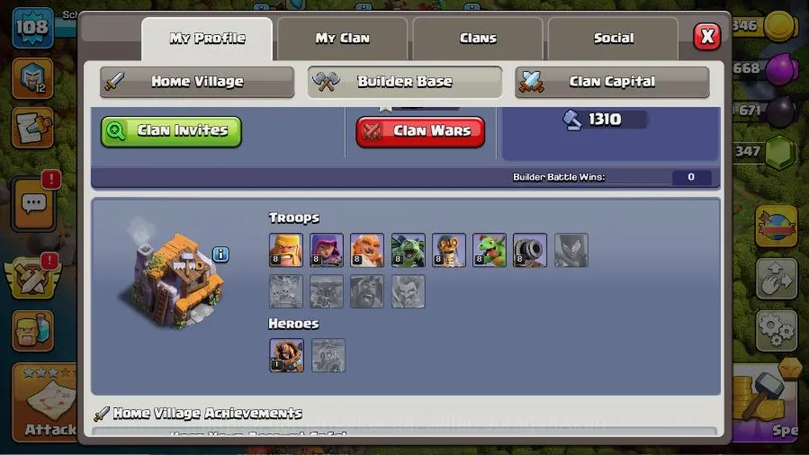 Clash of Clans Accounts TH 13-BH 5|LV 108|Wizard 12|HH 6|BK 65,AQ 65,GW 40 image 5