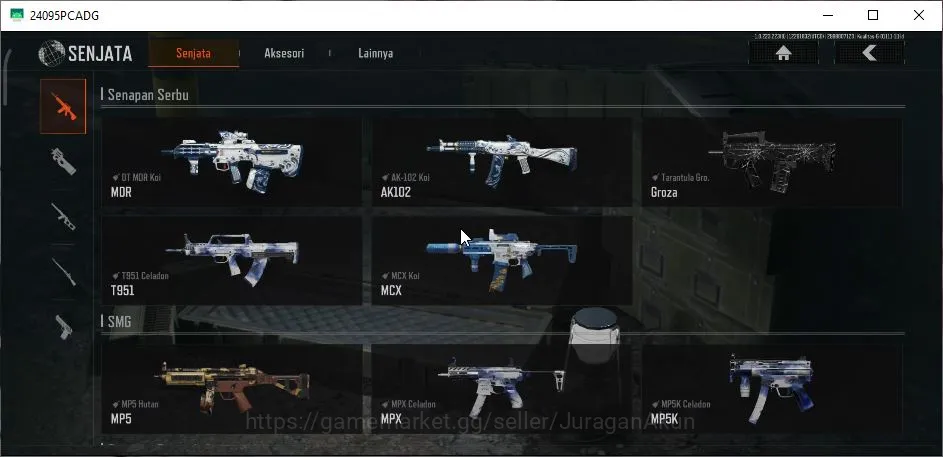 Arena Breakout Accounts Mid-Tier [MOBILE] Lv30|SV 27M|CV 21M|Ready Raid Plain Acc|KOI- MDR MCX M110 LR DMR|Gear Skin|CN On 2