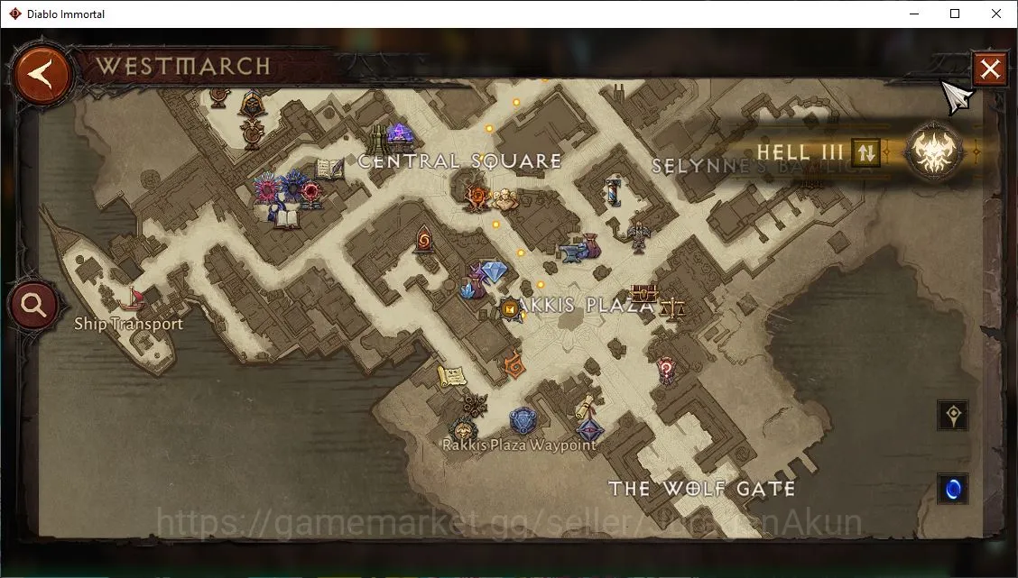 Diablo Immortal Accounts Mid-Tier NA - Chains Of Honor|Lv60(434)Durid|27k CR|Reso 480|Hell III|Paragon Slayer|Hell 5