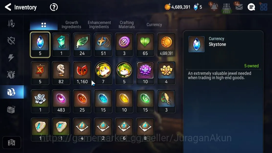 Epic Seven Accounts Starter GLOBAL UNVERIF|4ML(DJ Basar,PC Flan ,Ambitious Tywin Spectre Tenebria) |PoH ON||Log Stove|Check 5