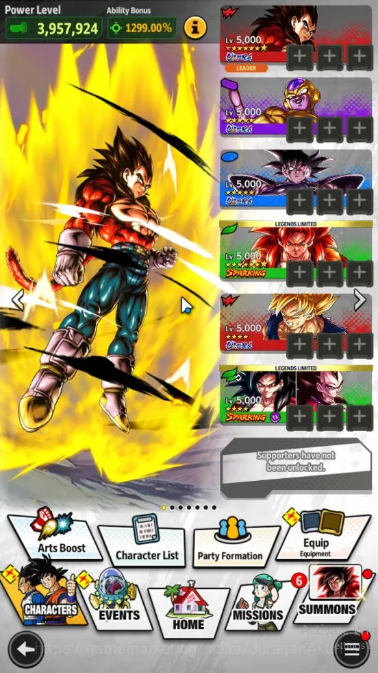 Dragon Ball Legends Accounts 14M Total Power|LV 157| 6 UL+ 5 LL|Super Seiyan 4  image 2