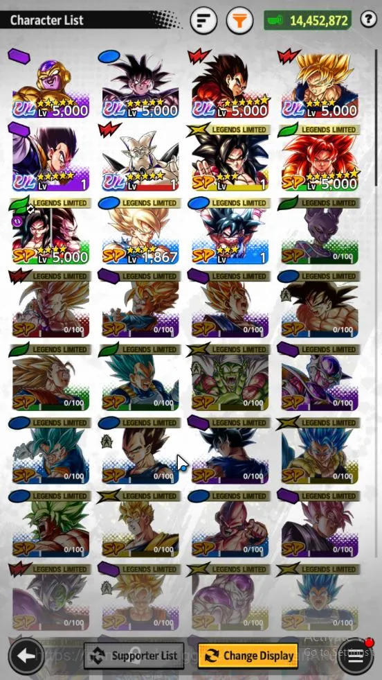 Dragon Ball Legends Accounts 14M Total Power|LV 157| 6 UL+ 5 LL|Super Seiyan 4  image 3