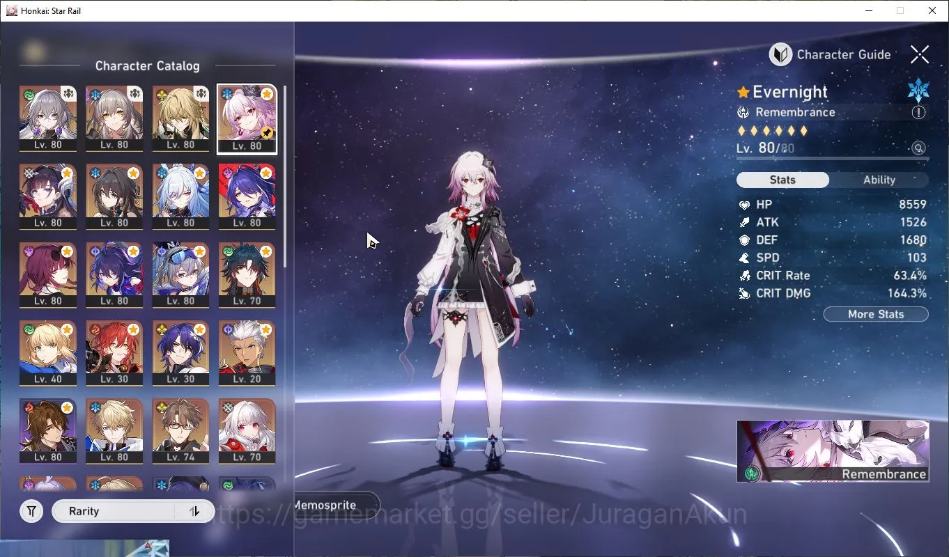 Honkai Star Rail Accounts ASIA|TL 70|11 Limited |[Evernight+Sign,HysilensE1, image 2