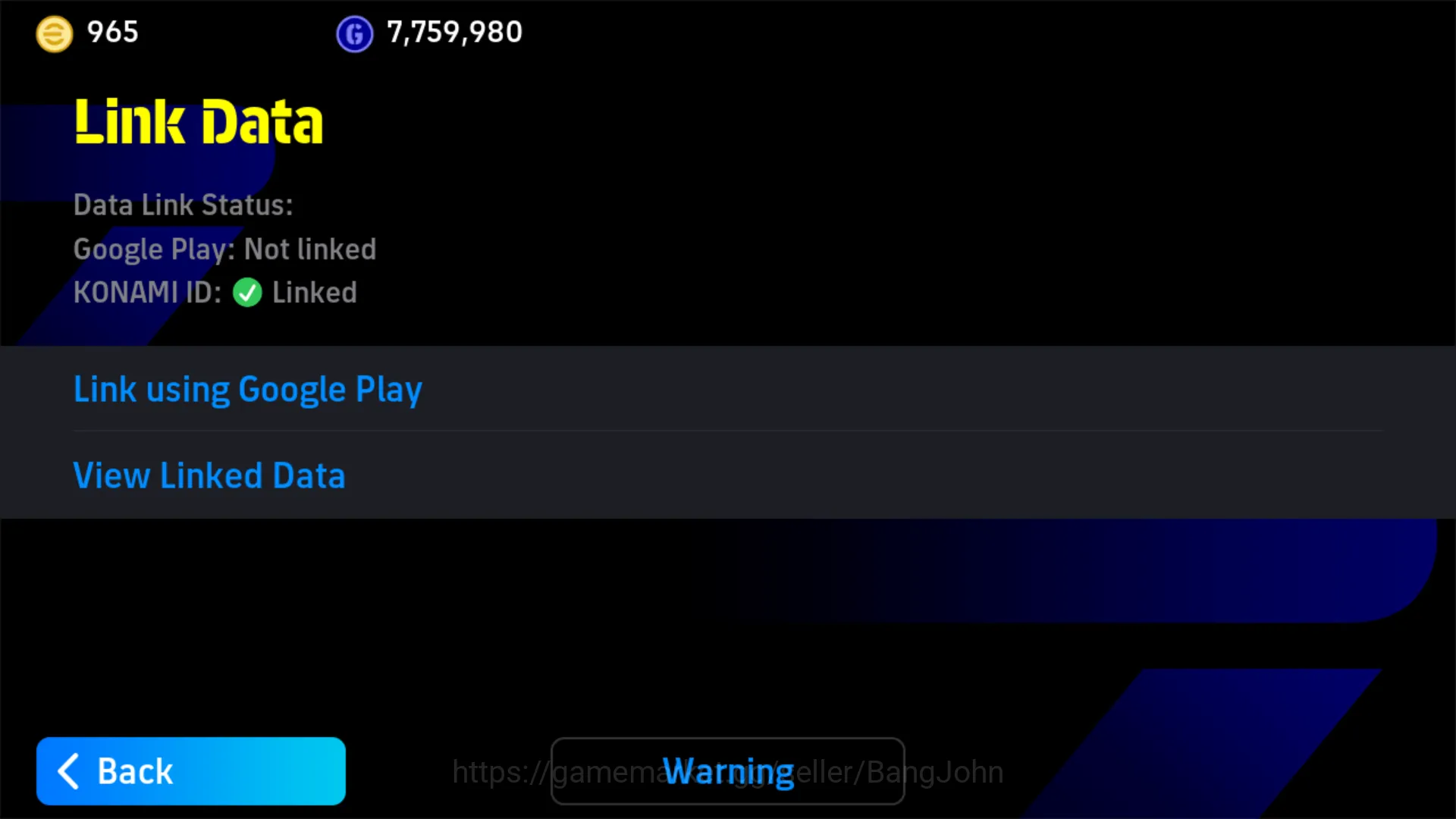 eFootball Accounts EFB212B Login 4 | Power 3171 | Messi barca | Vir image 10