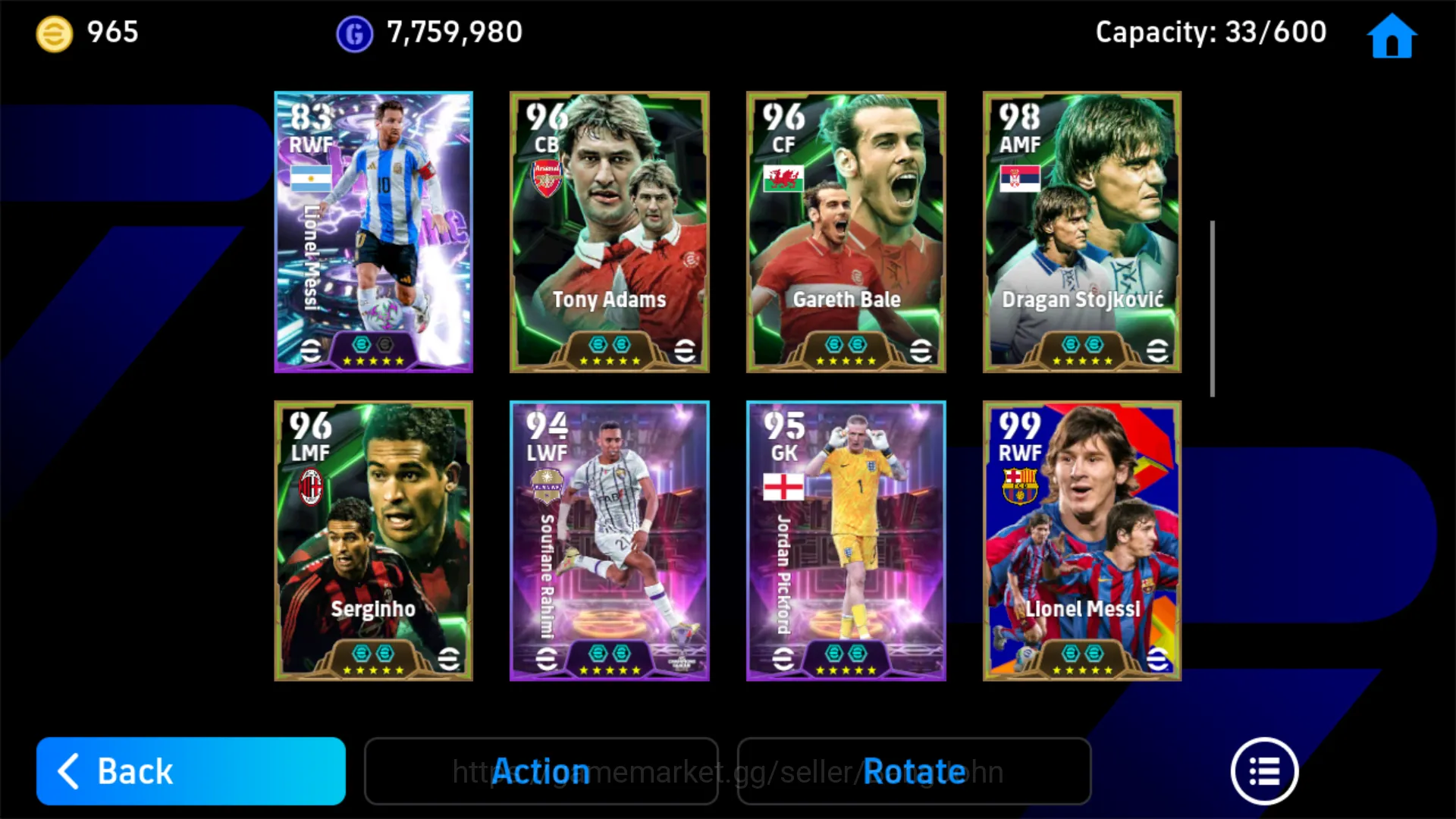 eFootball Accounts EFB212B Login 4 | Power 3171 | Messi barca | Vir image 4