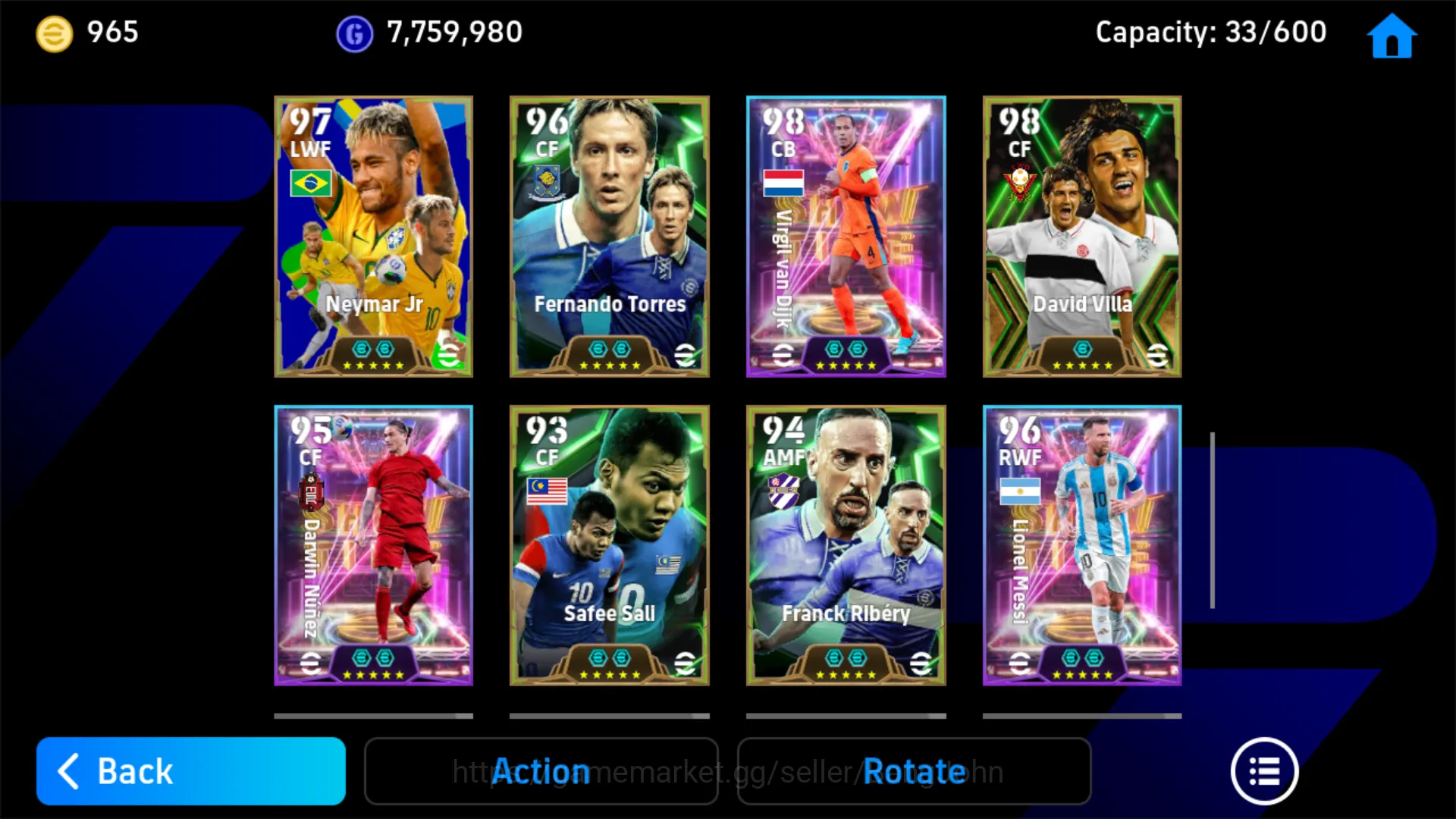 eFootball Accounts EFB212B Login 4 | Power 3171 | Messi barca | Vir image 6