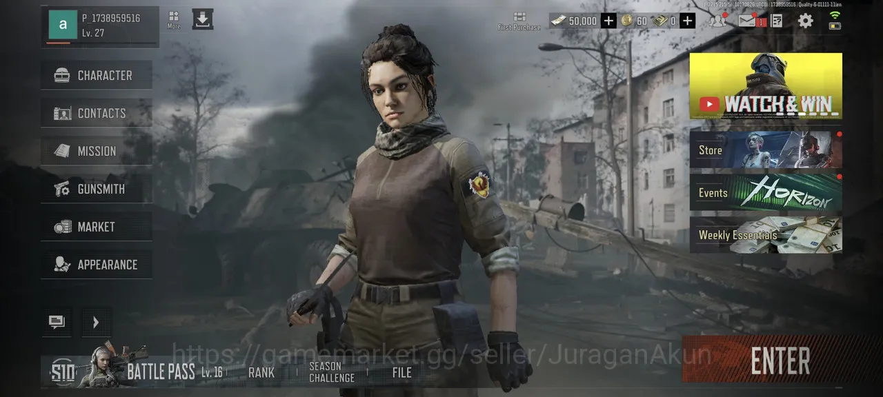Arena Breakout Mid-Tier [MOBILE]SV 10,6M|CV 9,6M|BMachete,AKS74,Squire ACE image 1