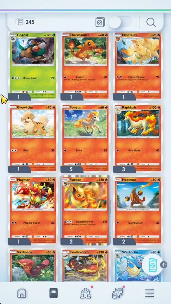 Pokémon TCG Pocket Accounts Lv 9 | Total Card 245 | 5 Ex Total (Mewtwo,Zapdos, image 3