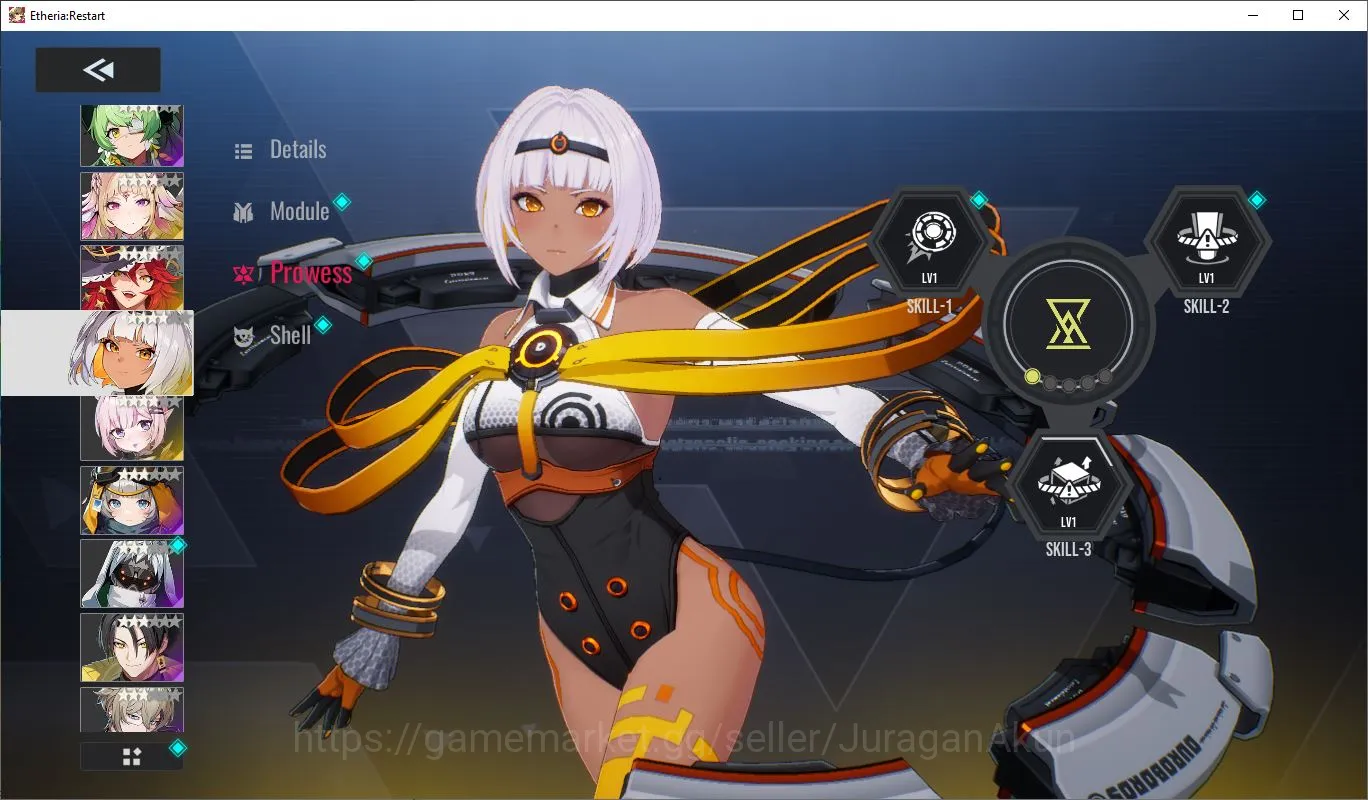 Etheria: Restart Accounts Asia-S6|9 SSR (Freya, Lingluo, Veronika, Dokidoki[ image 5