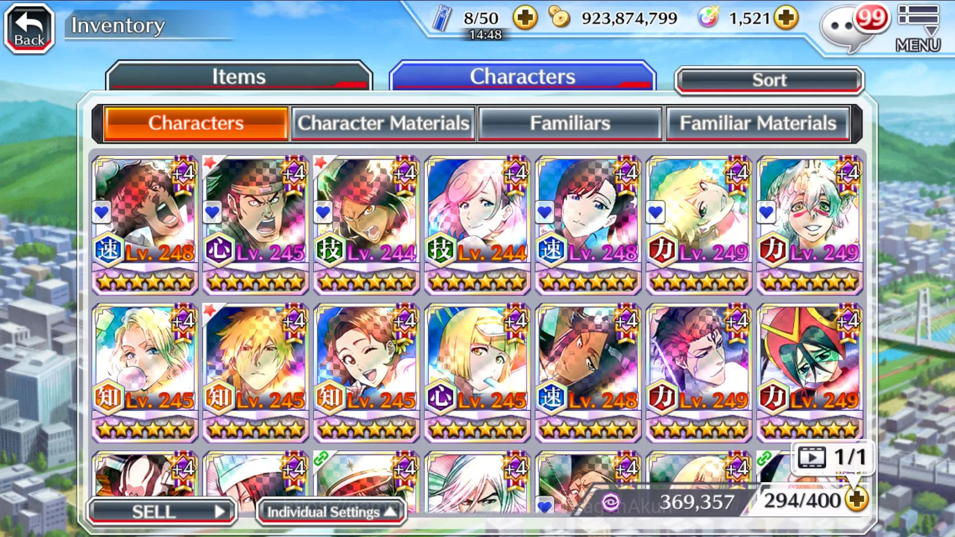 GLB BP 857K+|FreshStory+1,5K Orbs|10MAXTRASCEND(10thAniv Ichigo,TYBW25 Ganju,Yoruchi|BurnWitch:Noel,Niny)CC:730+|5/5:10(BBS1863) Bleach: Brave Souls High-End GLB BP 857K+|FreshStory+1,5K Orbs|10MAXTRASCEND(10 image 1