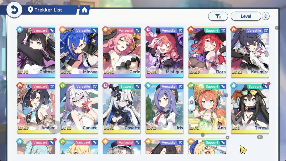 Stella Sora Accounts GLOBAL|LV 20| 14K SD |Minova+Sign,3 SSR (Chitose,Gerie,Mistique)|2 SSR Disc,13 SR Disc | Log Yostar 2