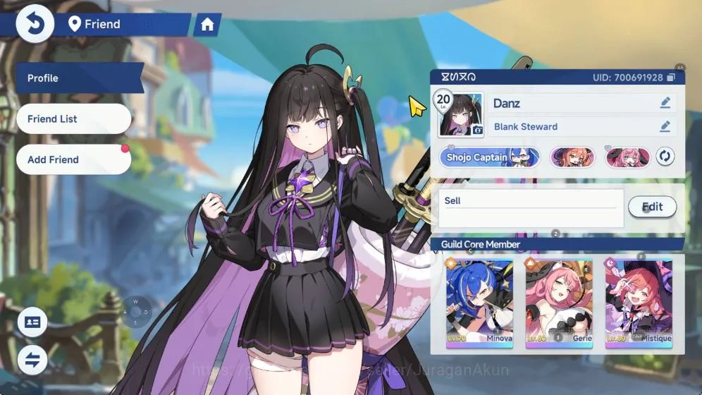 Stella Sora Accounts GLOBAL|LV 20| 14K SD |Minova+Sign,3 SSR (Chitose,Gerie,Mistique)|2 SSR Disc,13 SR Disc | Log Yostar 3
