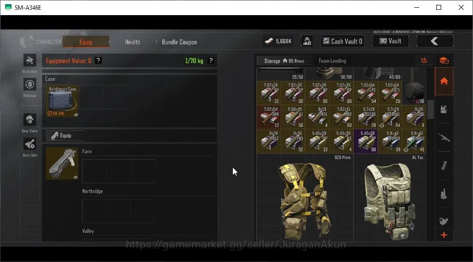Arena Breakout Accounts Mid-Tier [MOBILE] Lvl 30|SV 13,2M|CV 5,6M|Max Tac Uniform|AKS-74U,Shield MP5,Mosin Rifle,Etc|Gear 3