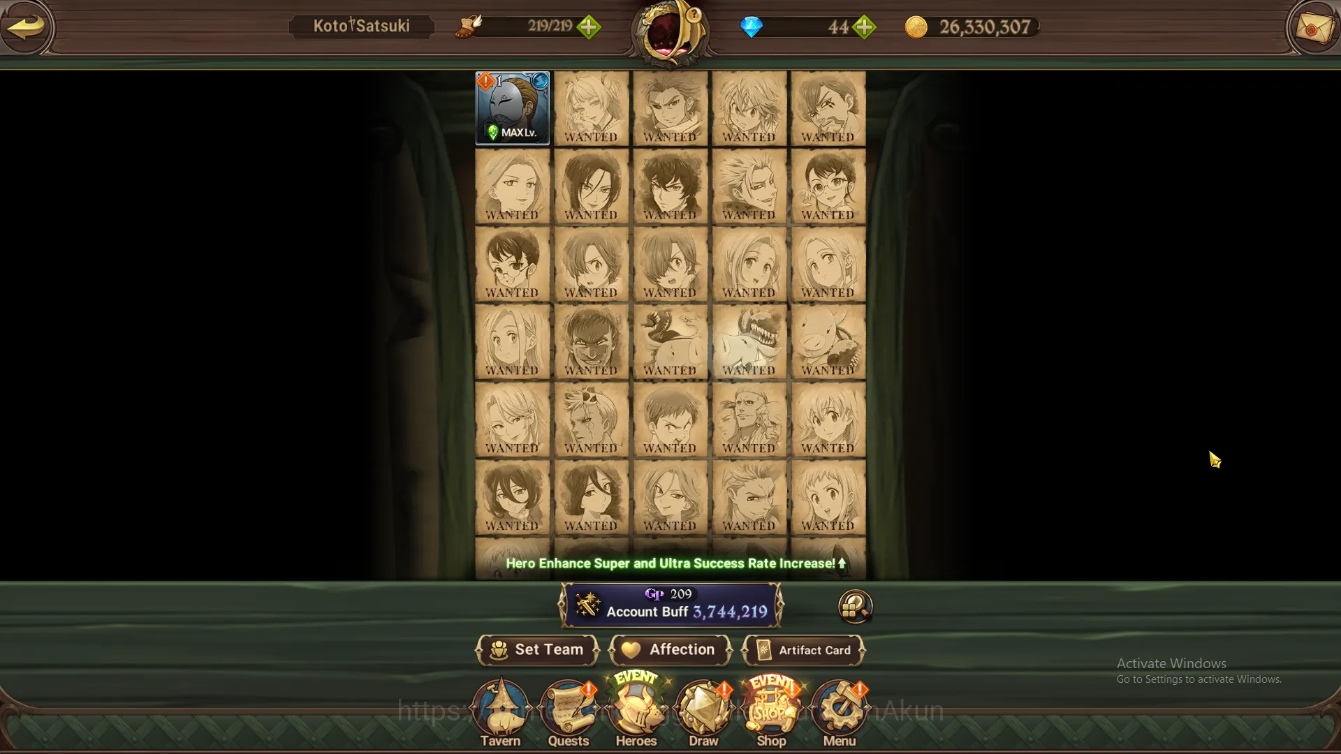 The Seven Deadly Sins: Grand Cross Accounts Asia|3,7M CC|8UR & 2LR|Green Hell,Indomitable,King image 5