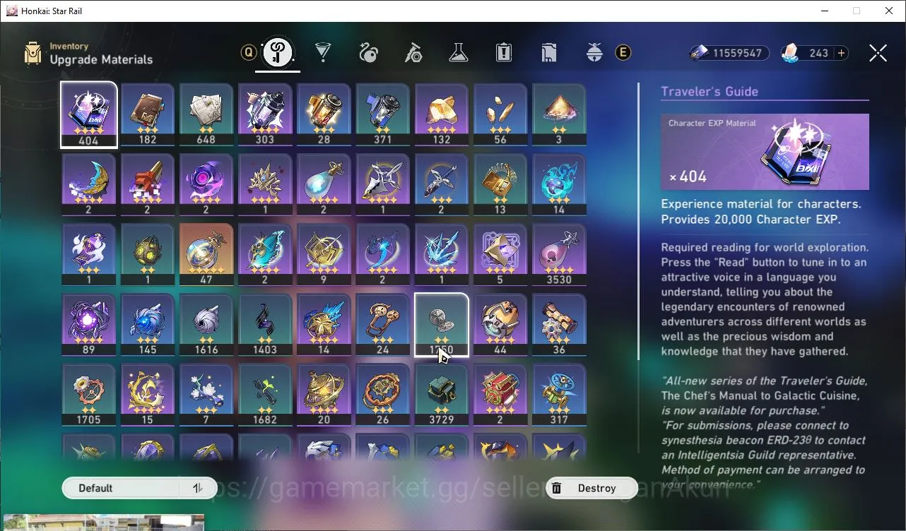 Honkai Star Rail Accounts Mid Game ASIA|TL70|9 Limited 5