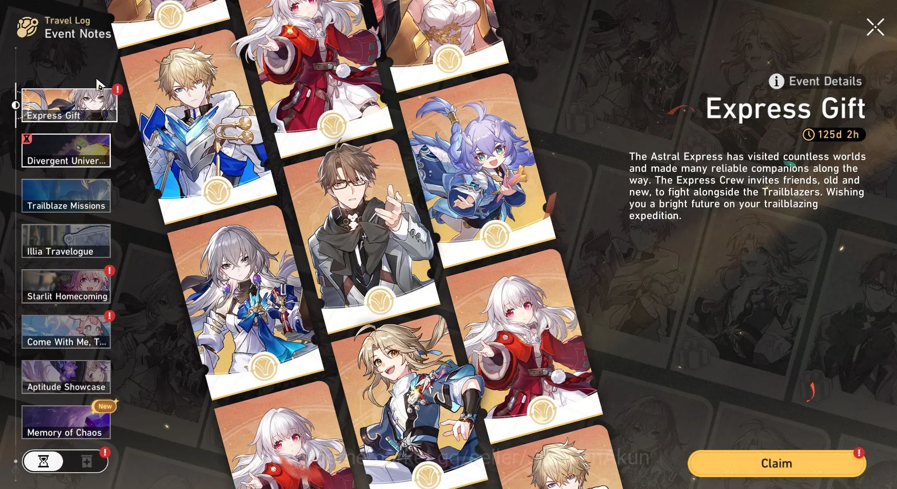 Honkai Star Rail Accounts Mid Game Asia [TL66] | Acheron+Sign, Robin, HuoHuo, Fugue, Jingliu, Dr. Ratio, and ETC | Take 5