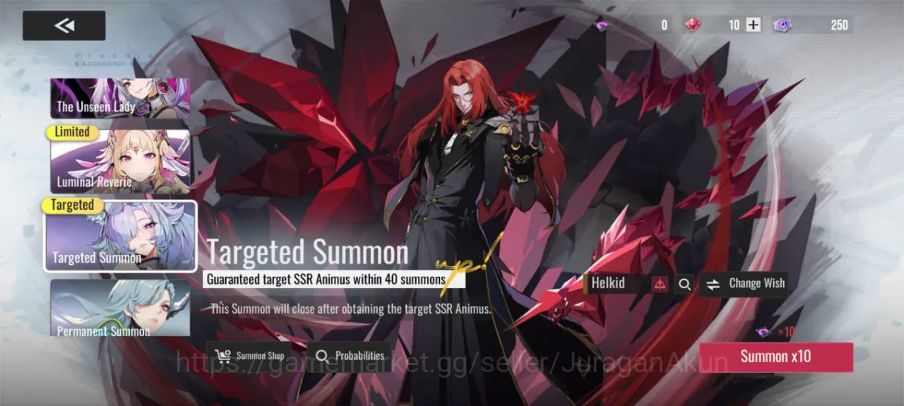 Etheria: Restart Accounts Starter [Sv Asia-S4] Starter 3 SSR (Holden,Lian,Veronica)|Male MC|Log Google|Take 3