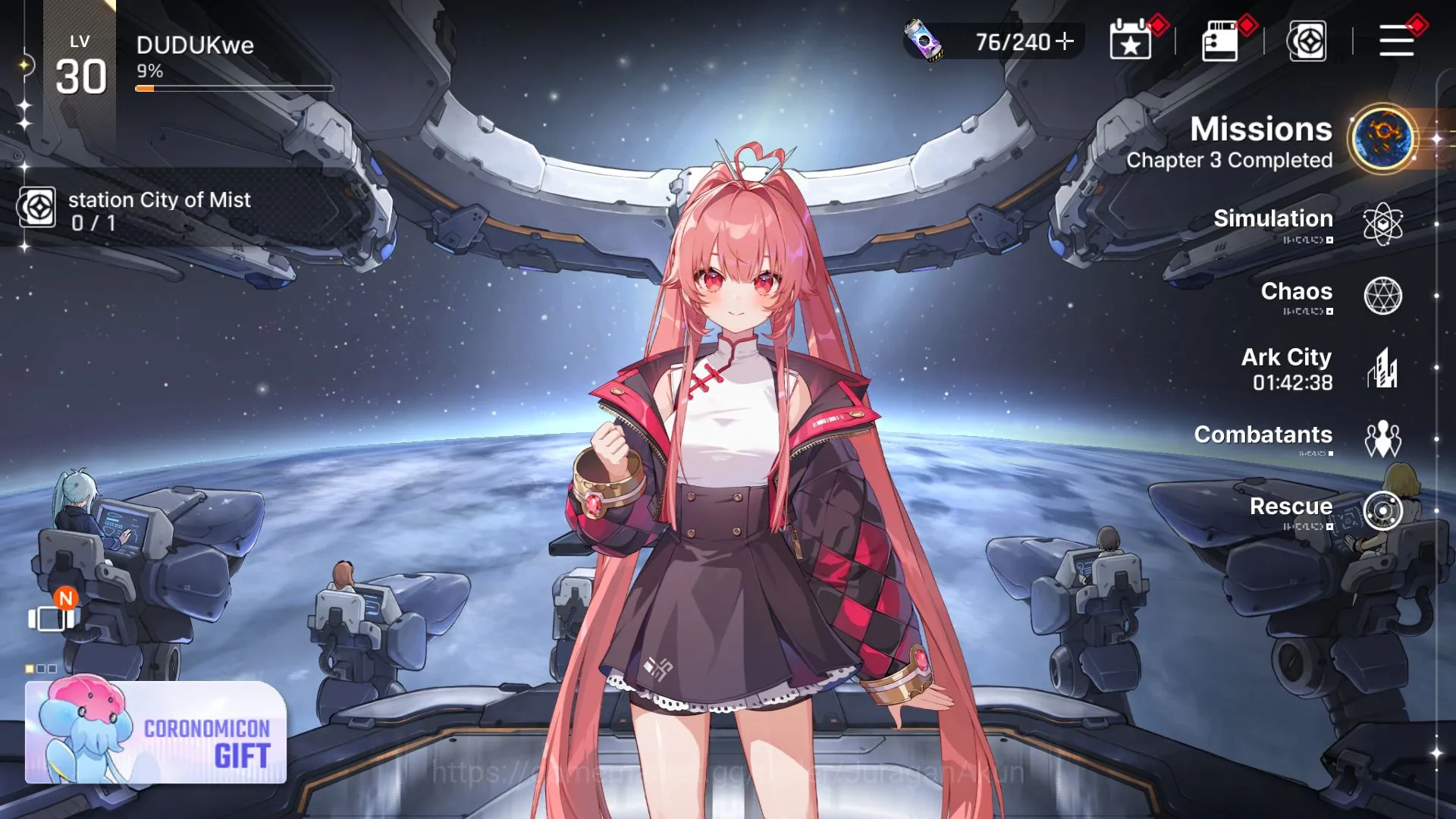 Chaos Zero Nightmare Accounts Global Lv30|6 SSR(Khalipe, Rin, Mei Lin, Haru, Orlea, Magna) + 10 SR(Mika M6,etc) + 19 SR 3