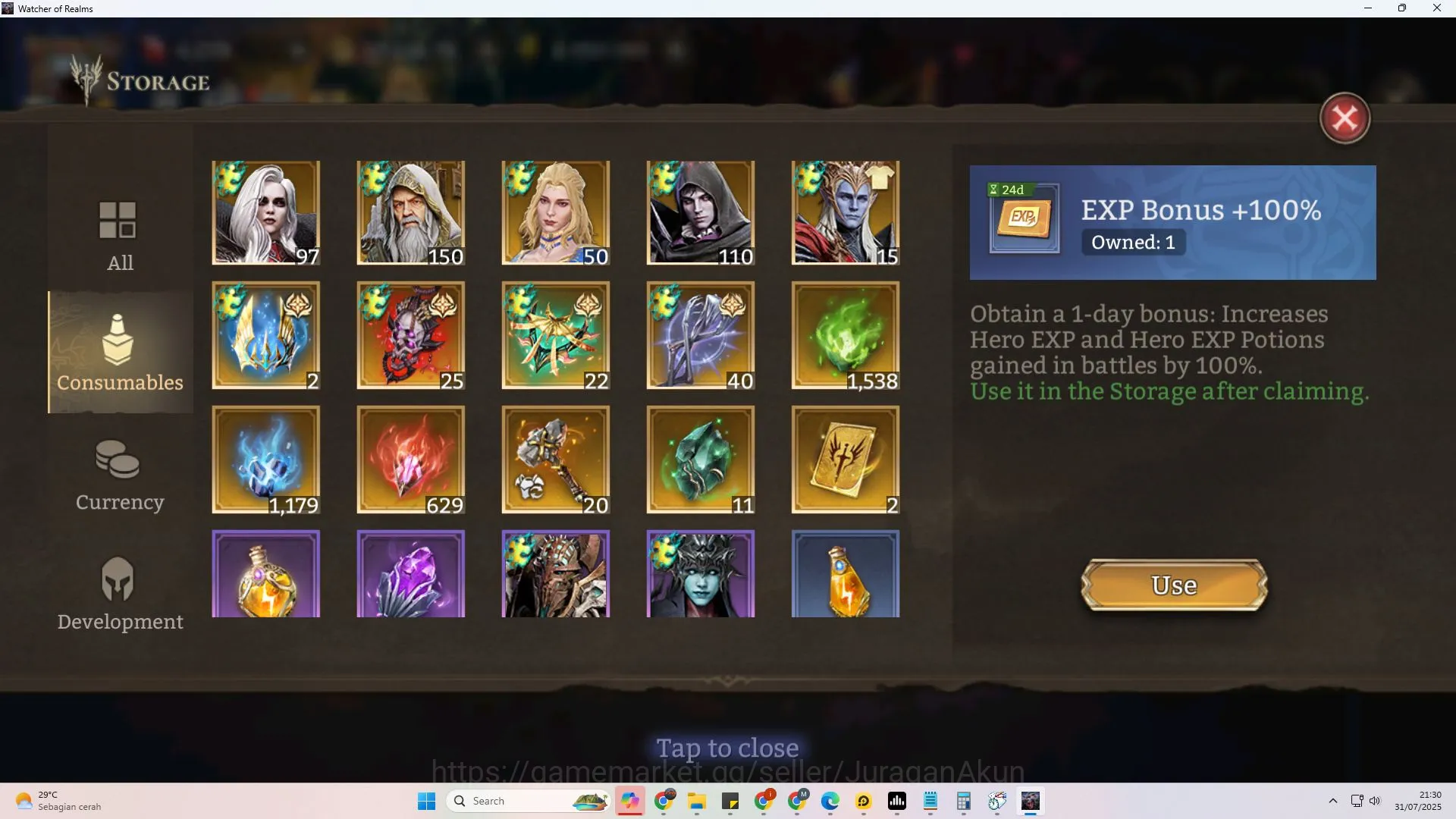 Watcher of Realms Accounts Sv 60xxx|Power 7.4M|Lord 9(Aracha,Twinfiend,Morrig image 7