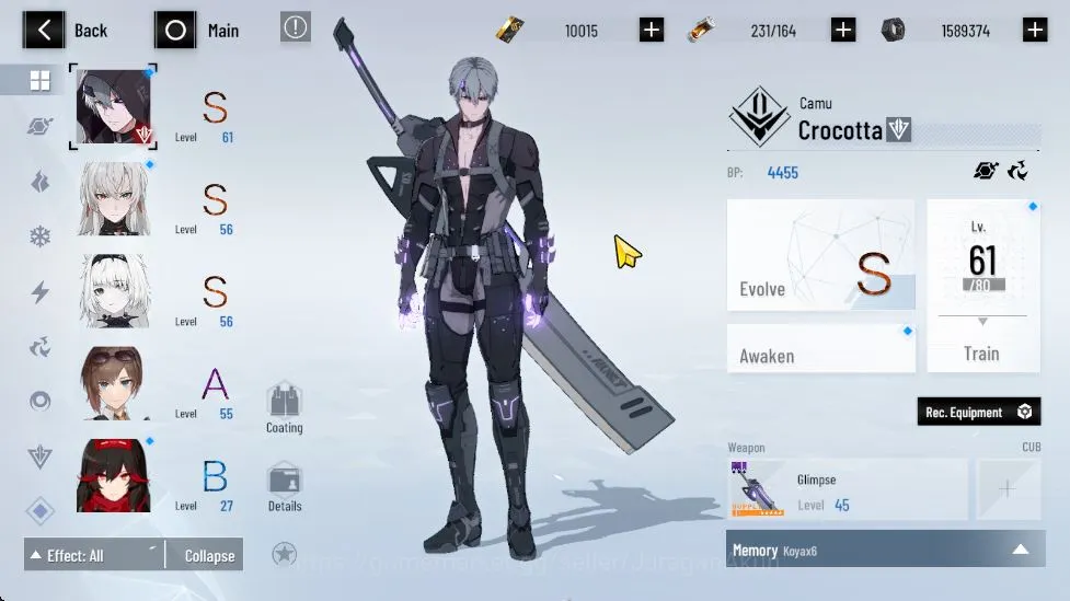 Punishing: Gray Raven Accounts Starter NA | Starter | 10K BC+ 3K YC + 8K BlueCard [Crocota, Lucia CW, Feral Etc] |Log KURO 5