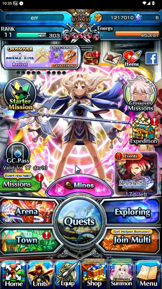 Grand Summoners Accounts Global | Rank 11 | Fresh Starter | 2 Ascend [Ira G image 1