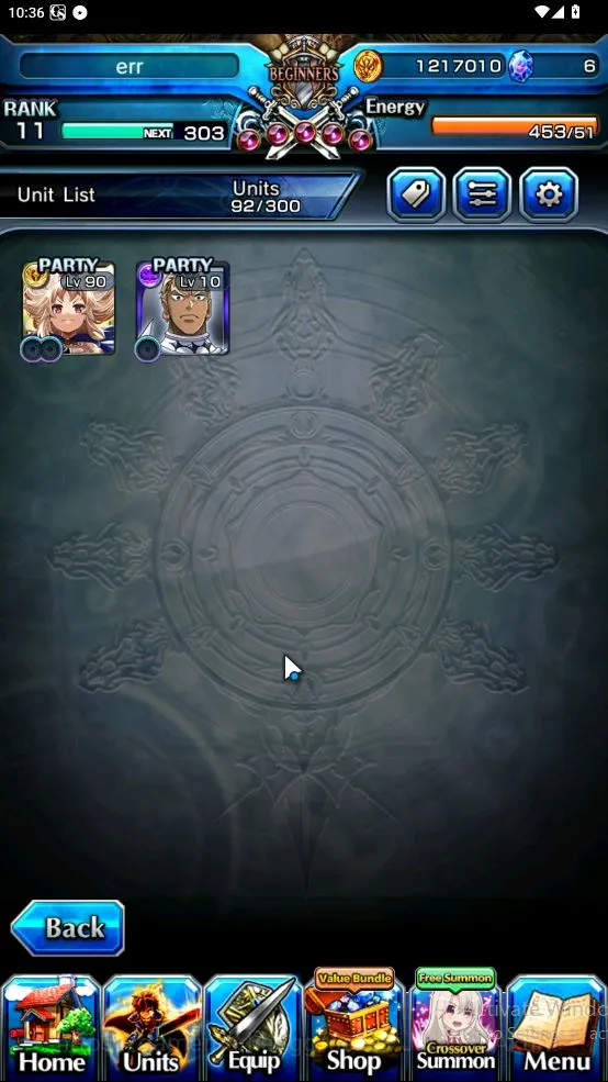 Grand Summoners Accounts Global | Rank 11 | Fresh Starter | 2 Ascend [Ira G image 2