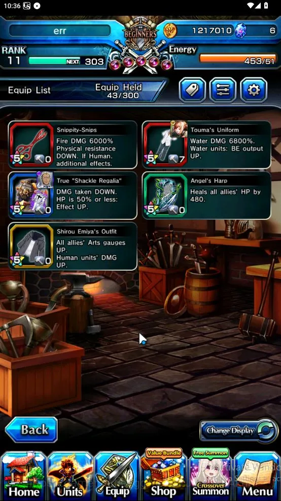 Grand Summoners Accounts Global | Rank 11 | Fresh Starter | 2 Ascend [Ira G image 4