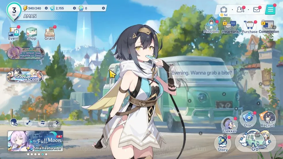 Stella Sora Accounts GLOBAL| Lv 3 | Starter | 2K SD | 4 SSR [Fressia,Gerie,Chixia,Nanoha] |1 SSR Disc, 8 SR Disc | Log 3