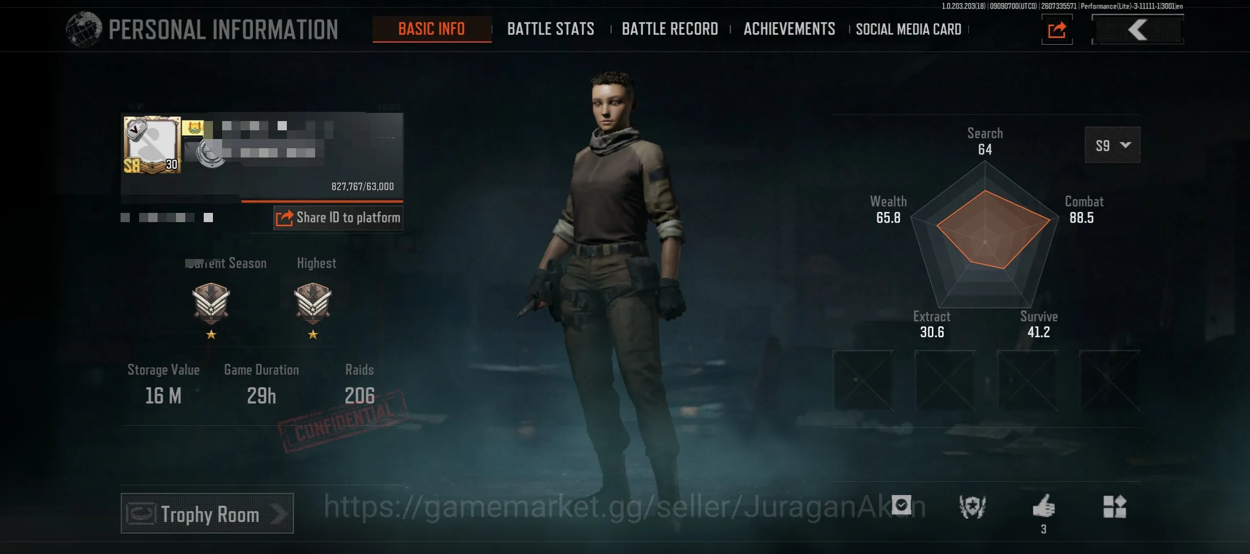 Arena Breakout Mid-Tier [MOBILE] SV 16M|KOEN 13M|Battle Machete,Fierce M4A image 1