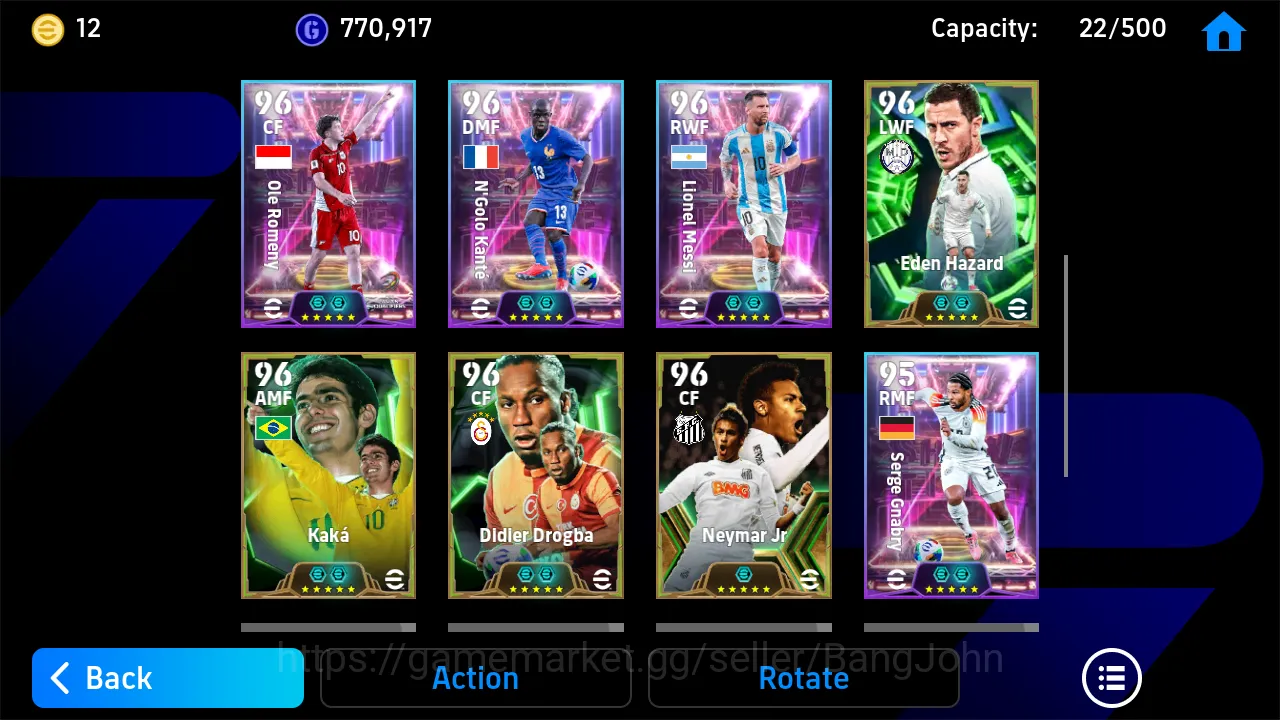 eFootball Accounts Others power 3162 | ole romeni showtime hakimi showtime donnaruma showtime pique epic db | EFB084B 6