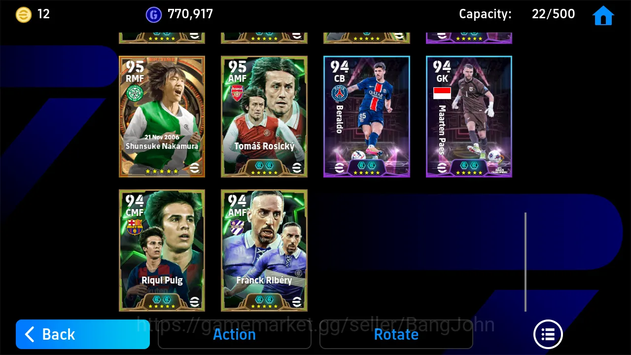 eFootball Accounts Others power 3162 | ole romeni showtime hakimi showtime donnaruma showtime pique epic db | EFB084B 7