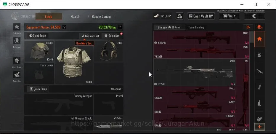 Arena Breakout Accounts Mid-Tier [MOBILE] Lv 30|SV 20,6M|CV 8M|MaxTac Unif,Trauma Unif|Splash AR-57,Combust FAMAS,Edge MPX 3