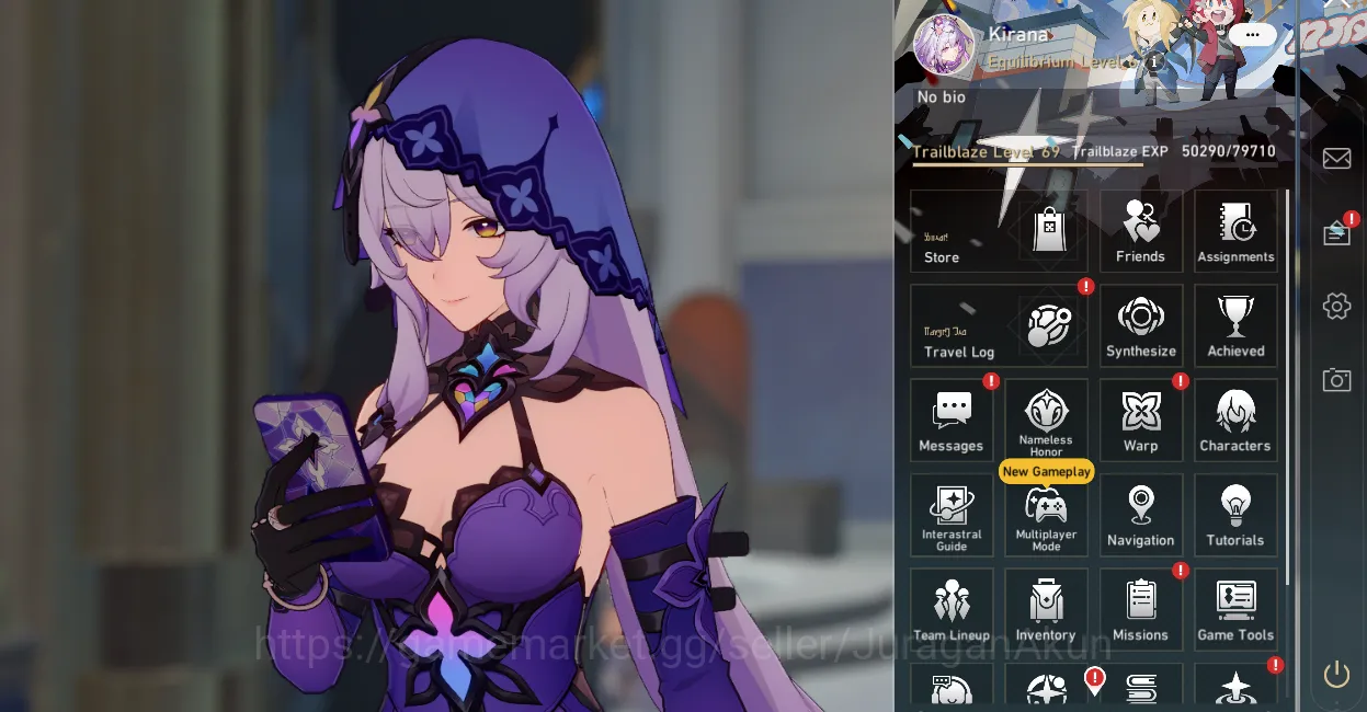 Honkai Star Rail Accounts Mid Game ASIA [TL69] 12 Limited + 1 Sign 2