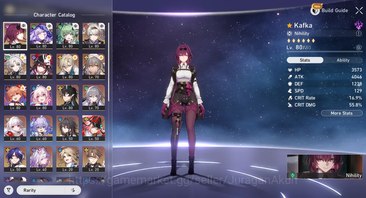 Honkai Star Rail Accounts Mid Game ASIA [TL69] 12 Limited + 1 Sign 6