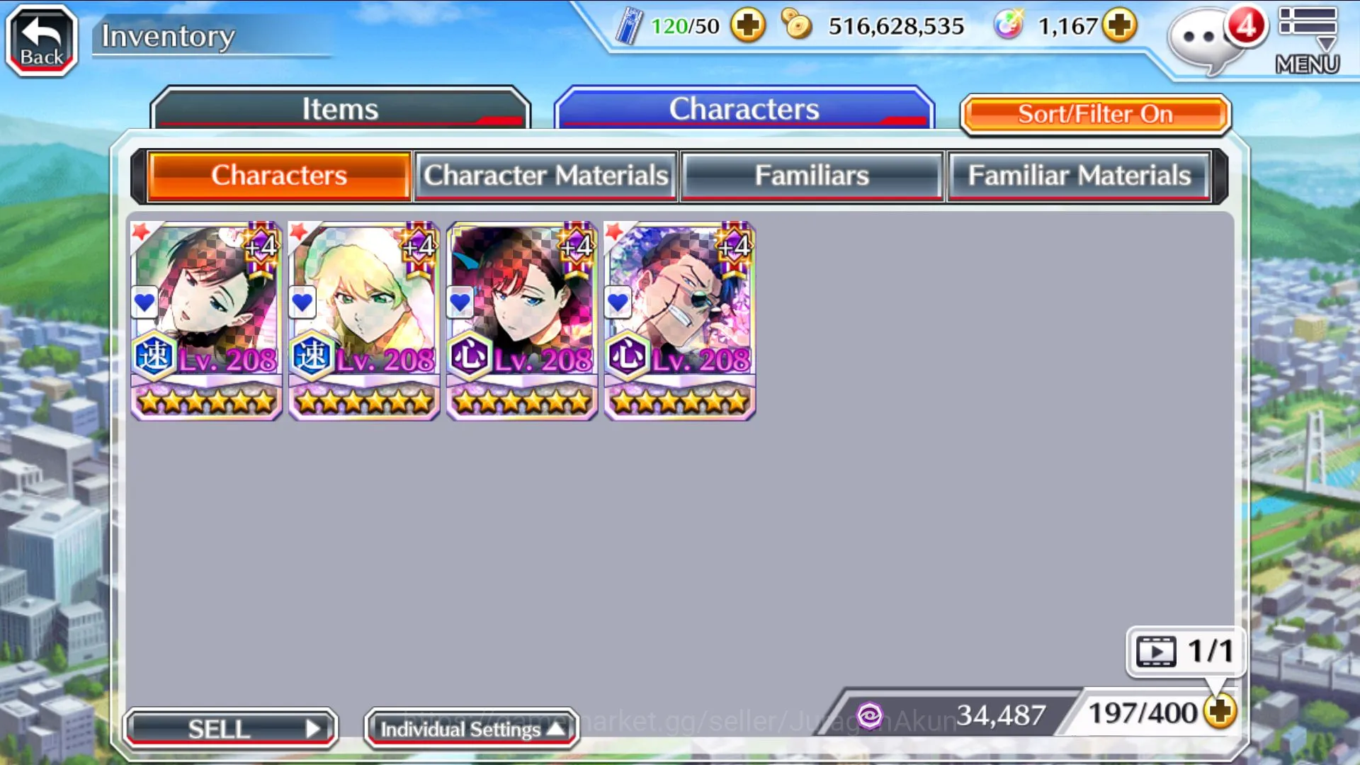 Bleach: Brave Souls Accounts Mid-Tier [GLOBAL]1,1K Orb+Fresh All Story|4 MAX TRANSCEND[Noel,Ninny&Osushi,Bruno]8Char 2