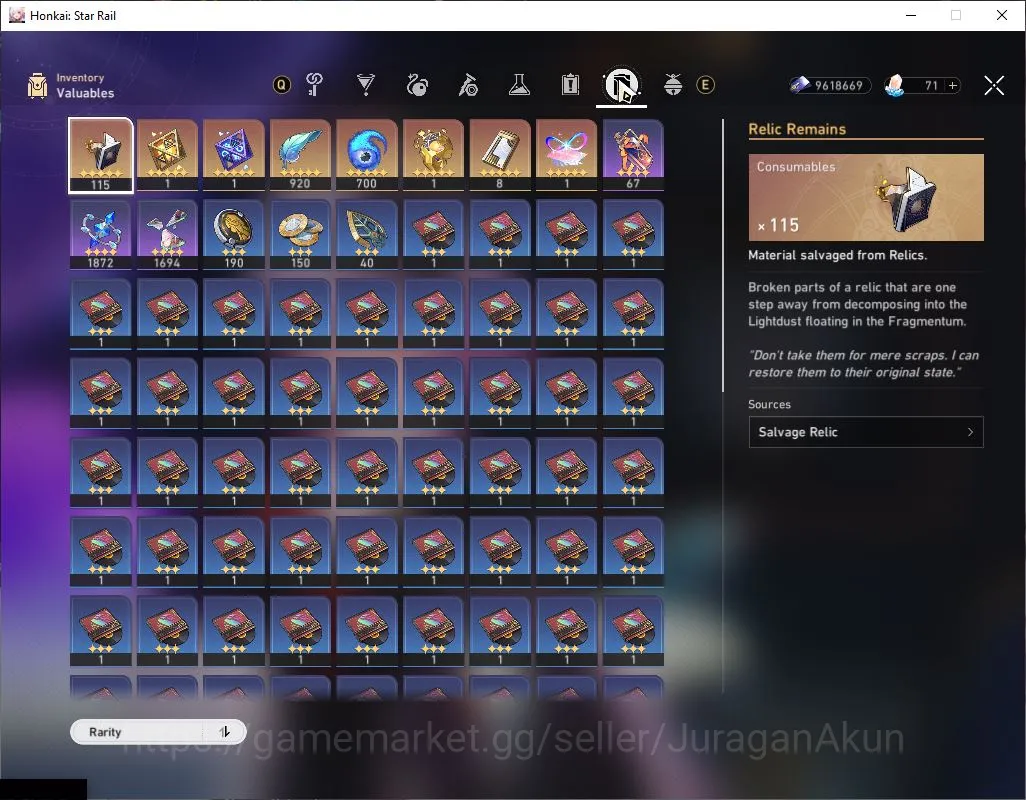 Honkai Star Rail Accounts ASIA|TL 68|8 Limited|[Phainon,Saber,Archer]+Sign,E image 9