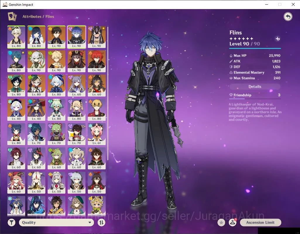 Genshin Impact Accounts ASIA|AR 57|9 Limited +7[5 Star Weapon]|[(Hu Tao C1 image 5