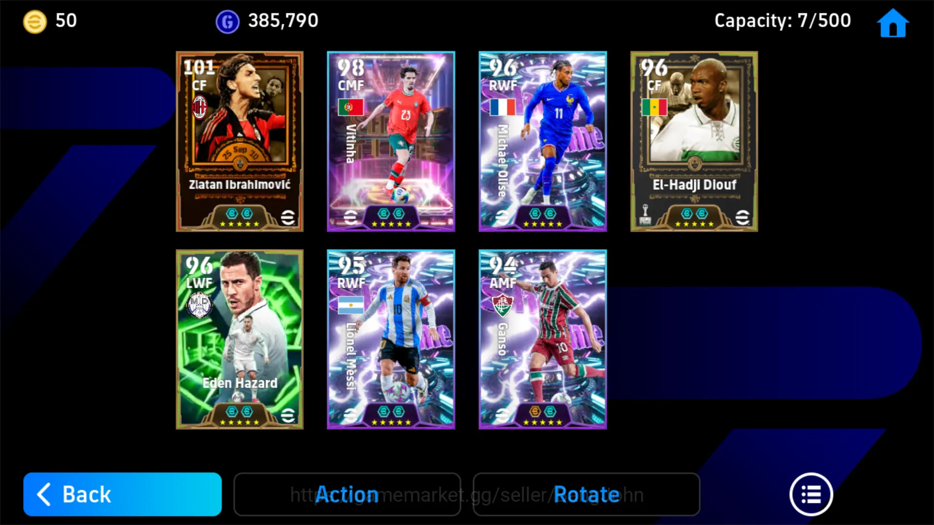 eFootball Accounts Power 3128 | Zlatan Ibrahimovic Big Time | Vitinha image 3