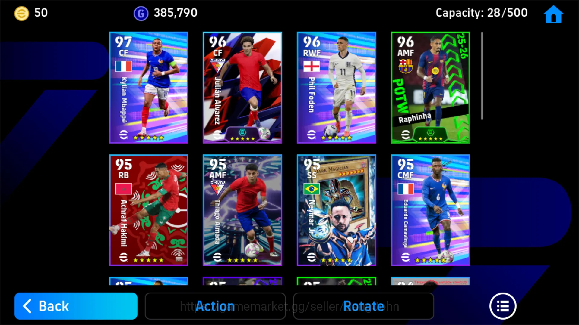 eFootball Accounts Power 3128 | Zlatan Ibrahimovic Big Time | Vitinha image 4