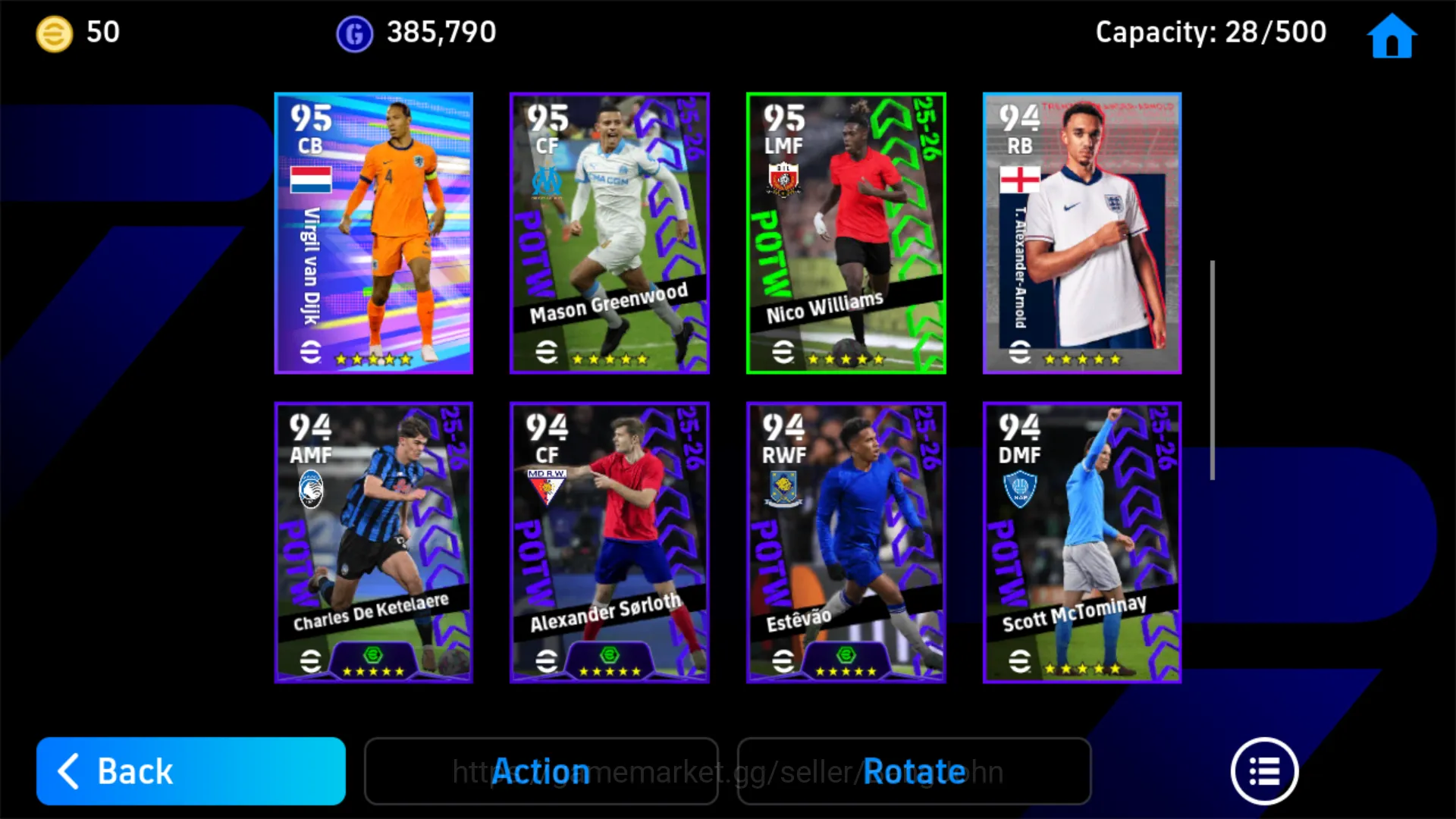 eFootball Accounts Power 3128 | Zlatan Ibrahimovic Big Time | Vitinha image 5