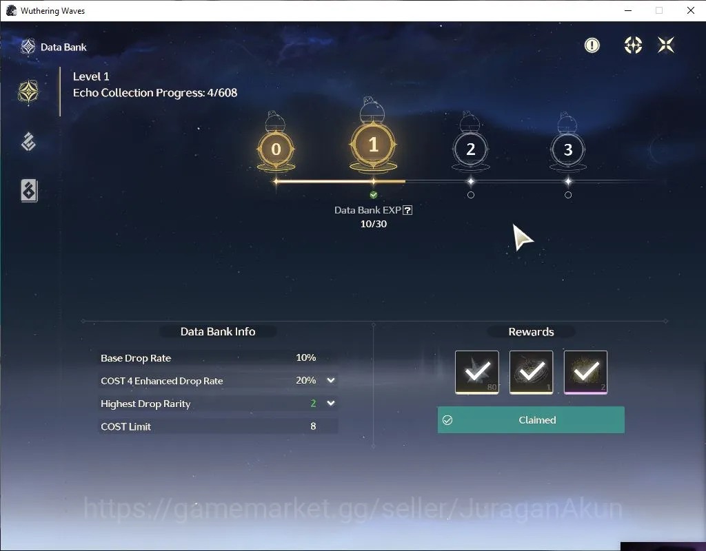 Wuthering Waves Accounts SEA | UL 10 | Fresh Starter | 1 Limited | Cantarel image 2