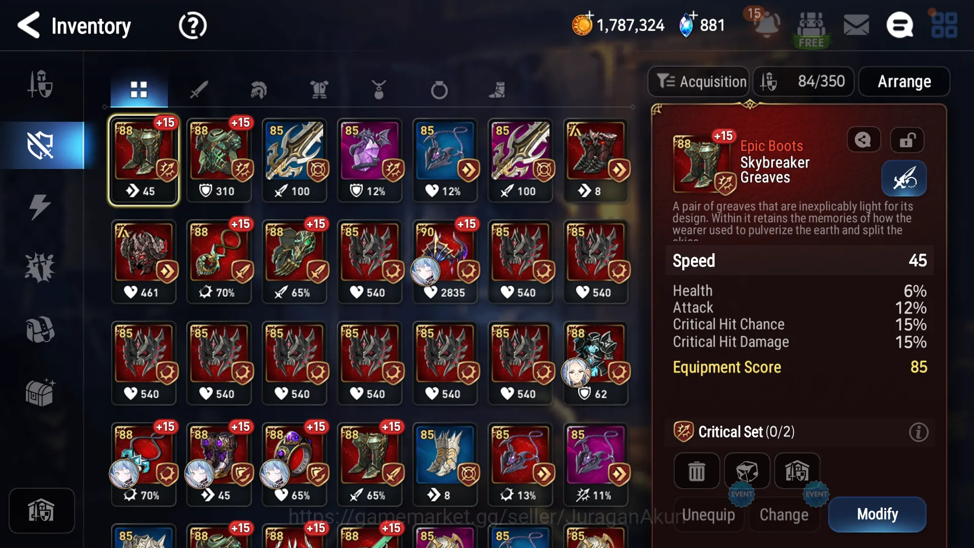 Epic Seven Accounts Mid-Tier Asia Unverif|9ML(Har 6